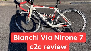 Bianchi Via Nirone 7 C2C RacingRace Series review  Bike Review  SHIMANO SORA [upl. by Sadirah]