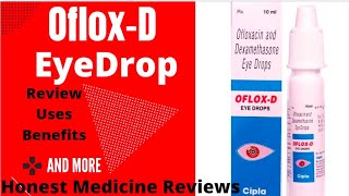 OfloxD EyeDrop Ofloxacin And Dexamethasone EyeDropOfloxD EyeDrop Ki Jankari In Hindi [upl. by Aloel]