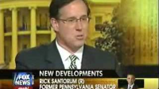 Rick Santorum Goes After Obama Over Fox News quotCable Chatterquot [upl. by Clarey]