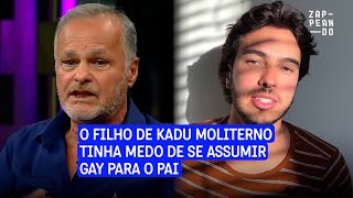 O filho de Kadu Moliterno tinha medo de se assumir gay [upl. by Alexina]