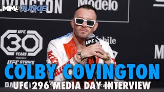 Colby Covington Vows to Bring Out The Quitter in Leon Edwards Wont Fight Racist Belal Muhammad [upl. by Christye]