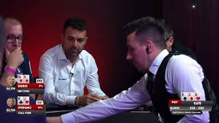 Bobet News Cash Game con Dario Sammartino e il Loose Cannon  Malta Poker Festival [upl. by Znarf]