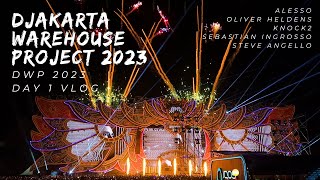 Djakarta Warehouse Project 2023 DAY 1 VLOG ALESSO OLIVER HELDENS KNOCK2 SWEDISH HOUSE MAFIA etc [upl. by Hiett]