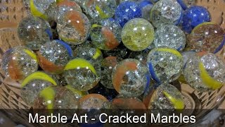 How to use Marbles to decorate your house  Marbles Art [upl. by Nrobyalc]