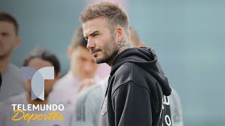 El motivo por el que David Beckham rompió con la cuarentena  Telemundo Deportes [upl. by Oigile]