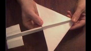 Оригами Как сделать самолетик из бумаги Origami How to make airplane [upl. by Siloam219]