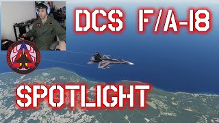 DCS F18  SPOTLIGHT RADAR MODE TUTORIAL  NO SE SIENTE BIEN [upl. by Amlez]