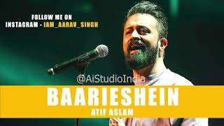 BAARISHEIN  ATIF ASLAM  Ai Cover atifaslam atifaslamstatus baarishein [upl. by Jea]