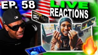 DRILL MUSIC REACTIONS EP 58 roadmandanger2 0 [upl. by Rennane665]