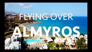 CRETE GREECE Κρήτη drone 4K ALMYROS Almiros Ελλάδα Αλμυρός [upl. by Mailiw]