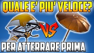 COME Atterrare PRIMA su Fortnite Ombrello o Deltaplano [upl. by Foushee]