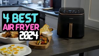 Best Air Fryer  The 4 Best Air Fryers of 2024 [upl. by Tioneb]