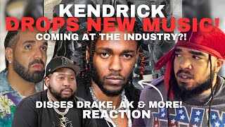 Kendrick Lamar Disses DRAKE Akademiks And The Industry Watch The Party Die Reaction [upl. by Abehshtab804]