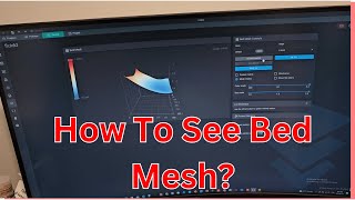 Creality K1 Max How To See Bed Mesh [upl. by Enitselec]