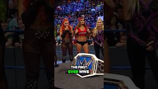 When Becky Lynch Became The First Ever WWE Smackdown Women’s Champion [upl. by Annoiek]