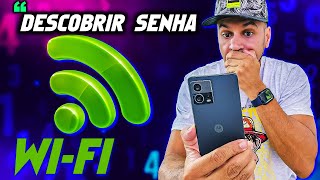 APRENDA COMO DESCOBRIR A SENHA DO WIFI CONECTADO PELO SEU CELULAR  2024 [upl. by Illene196]