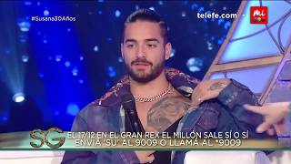 ¿Qué esconden los tatuajes de Maluma  Susana Giménez [upl. by Jo]