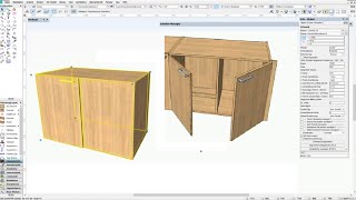 Freie konfigurierbare parametrische Bauteile in ElementsCAD für Vectorworks [upl. by Farrah167]