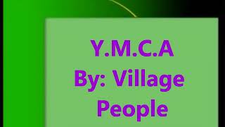 YMCA lyrics [upl. by Lister]