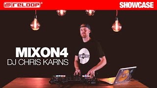 Reloop Mixon 4 DJ Controller  How To Perform Amazingly With This DJEquipment Chris Karns Routine [upl. by Rednav111]