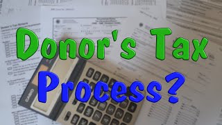 Paano magprocess ng Donors Tax sa BIR [upl. by Atinauj41]