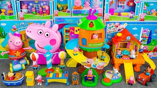 94 Minutes Satisfying with Unboxing Cute Peppa Pig Playground Toys Collection ASMR  Review Toys [upl. by Heller]