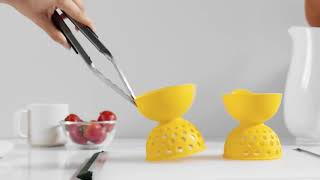 OXO Silicone Egg Poacher [upl. by Minna]