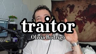 traitor  Olivia Rodrigo cover by Connor Philipp [upl. by Sivel]