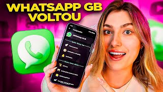 WHATSAPP GB VOLTOU NOVO MODO DE USAR WHATSAPP GB FUNCIONANDO 2024 [upl. by Airamzul]