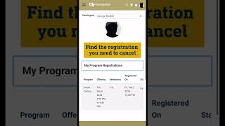 How to Cancel a Group Fitness Registration [upl. by Ennywg455]