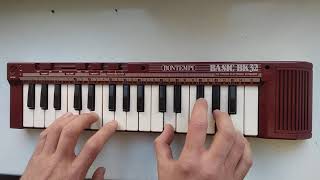 Bontempi Basic BK 32 organ  keyboard  internazionale [upl. by Cir]