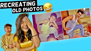 RECREATING OLD PHOTOS Challenge Part 2  Rimorav Vlogs [upl. by Ash]