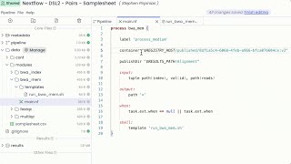 Quick Dockerfile container build for BWAMem in nextflow DSL 2  Bioinformatics on Code Ocean [upl. by Nois576]