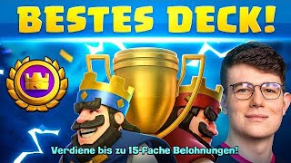 🌟🥇Das 1 BESTE DECK im KÖNIGLICHEN TURNIER… 20 SIEGE  Clash Royale Deutsch [upl. by Fairley896]