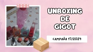 Unboxing de Gigot Campaña 172024 😊argentina gigot parati videos youtube [upl. by Isolde]