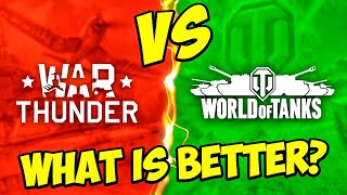 War Thunder vs World of Tanks 🔥Which IS BETTER🔥2024 [upl. by Copeland981]