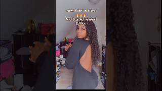 Fashion Nova ActiveWear 2024 [upl. by Dukey163]