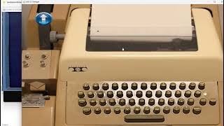 Simulating ASR33 TeleType PART1 [upl. by Ashlie]