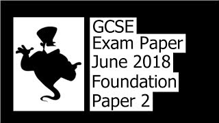 June 2018 Foundation Paper 2 [upl. by Analak]