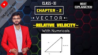 Vector And Two Dimensional Motion Unit 2 Relative Velocity  Class 11 JEE NEET  IIT [upl. by Noyerb631]