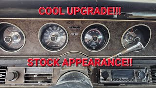 Watch Me Upgrade My 1968 Ford Thunderbird With A Sleek Stocklook Tachometer [upl. by Gaiser]