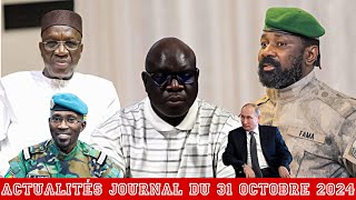 Journal don kibaru du 31 octobre 2024 par Kassim Traoré [upl. by Bergerac254]