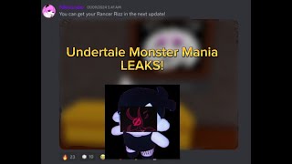 RANCER IS BACK  Undertale Monster Mania LEAKS [upl. by Reave]