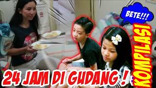 24 JAM DI KAMAR GUDANG MASA KECIL  Kompilasi Vlog CnX [upl. by Saks]