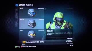 Halo Reach How To Have ODST Armour [upl. by Norved]