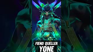 Fiend Queller Yone Skin is No1 In skin in Wild Rift wildrift fiendquelleryone [upl. by Arlan430]