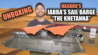 Jabbas Sail Barge quotThe Khetannaquot Unboxing [upl. by Onaicilef]