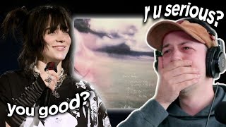 bawling to GUITAR SONGS by BILLIE EILISH TV amp The 30th Reaction [upl. by Marieann]