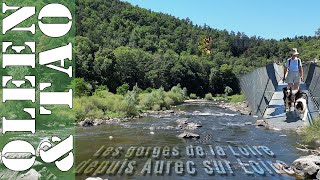 Loire été 2024  Les gorges de la Loire depuis Aurec sur Loire [upl. by Cowan235]