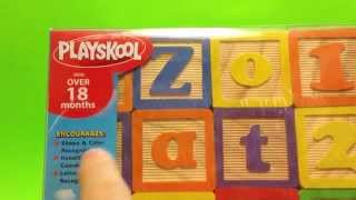 PLAYSKOOL ABC BLOCKS [upl. by Tem120]